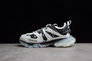 Balenciaga Track Clear Sole Sneaker WhiteBlack 