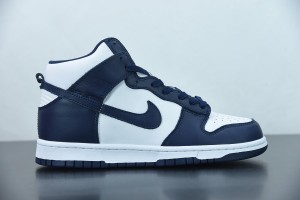 Nike Dunk High Midnight Navy 