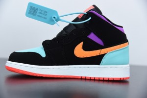 Air Jordan 1 Mid Multi-Color GS 