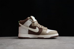 Nike Dunk High Light Chocolate