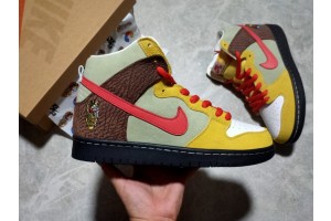 Color Skates x Nike Dunk High SB Kebab and Destroy 