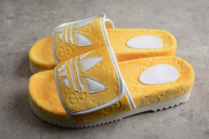 Adidas x Gucci GG Platform Sandal - Yellow AXGCC-005