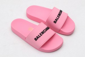 Balenciaga Slide Sandal Light Pink - Black 