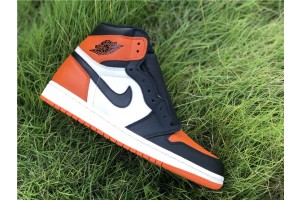 Air Jordan 1 Retro High OG Shattered Backboard  (Orange - black - white )