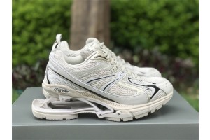 Balenciaga X-Pander Trainers in Beige and Black Mesh and Nylon  