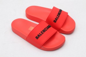 Balenciaga Slide Sandal Orange - Black 