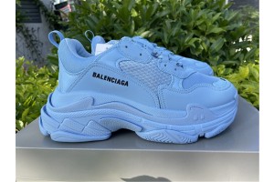 Balenciaga Triple S Light Blue