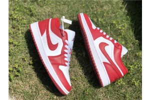 Air Jordan 1 Low Gym Red White 