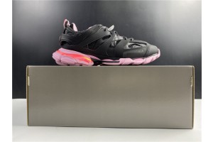 Balenciaga Led Track Sneaker Black -Light Pink  