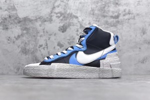 Sacai x Nike  Blazer Mid 'Black Blue' 