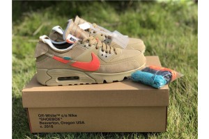 OFF-WHITE X Nike Air Max 90 Desert Ore