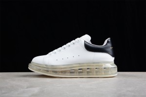 Alexander McQueen Oversized Sneaker White Clear Sole 