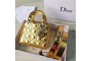 Lady Dior Gold