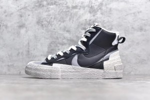Sacai x Nike Blazer Mid 'Black Grey' 