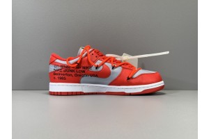 Off-White x Nike Dunk Low University Red 