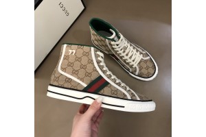 Gucci Tennis 1977 Beige Canvas sneaker GG-S034