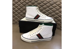 Gucci Tennis 1977 High Top Sneaker - White GG-S035