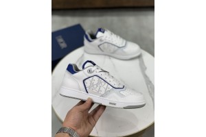 Dior B27 Low White Blue Sneakers DB27-004