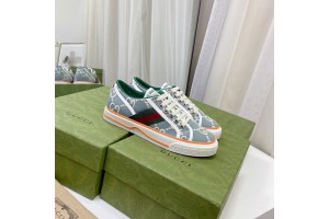 Gucci Tennis 1977 Print Sneaker - Low Top - Blue GCB-016