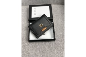Gucci Diana Card Case Wallet Wbamboo