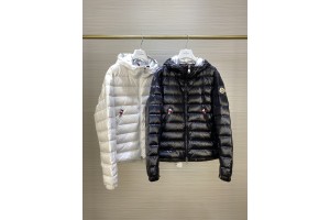 Moncler Jacket White/ Black  MCJ-P310