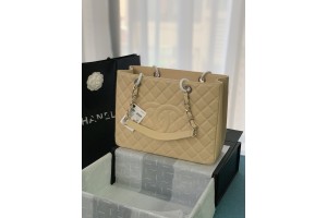 Chanel Chain Tote Bag  - Pale Daffodil Yellow 