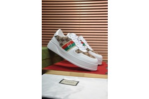 Gucci White Beige Sneakers