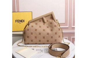Fendi First Suede Leather Bag (2 colors)
