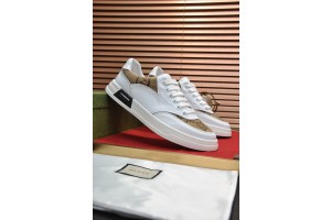 Gucci White Beige Shoes GG-S052