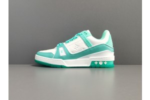 LV Trainer Mint White