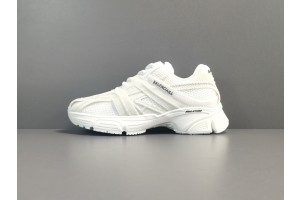 Balenciaga Phantom Trainer Low-Top Sneaker All White 