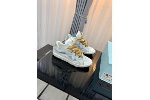 Lanvin Curb Sneaker - White - Blue LVCS-013