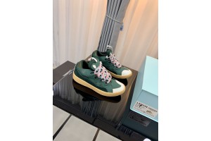 Lanvin Curb Sneaker - Dark Green LVCS-015