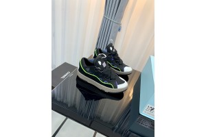 Lanvin Curb Sneaker - Black Green LVCS-016