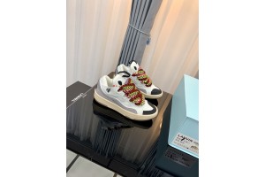 Lanvin Curb Sneaker - White - Grey LVCS-018
