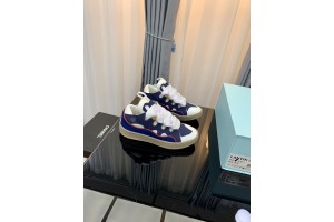 Lanvin Curb Sneaker - Navy White LVCS-023