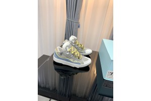Lanvin Curb Sneaker - Blue Grey Yellow LVCS-027