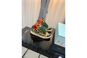 Lanvin Curb Sneaker - Animal Print  LVCS-004