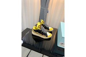 Lanvin Curb Sneaker - Yellow Black White LVCS-038