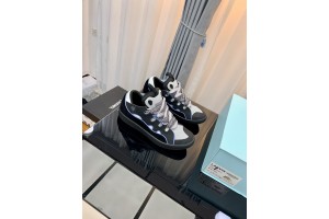 Lanvin Curb Sneaker - Black Grey Blue LVCS-035