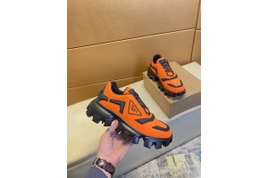 Prada Orange Black Sneakers PRCT-026