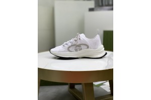 Gucci Run  Sneaker in White Fabric GCCR-001