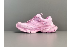 Balenciaga Women's Track.3 Sneaker in Pink 