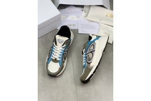 Dior B30 Sneaker Grey - Olive - Blue BRB30-012