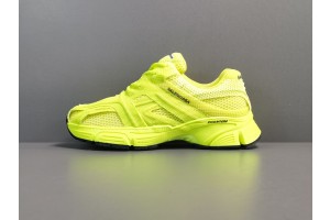 Balenciaga Phantom Trainer Low-Top Sneaker All Yellow Bicolor fabric and mesh