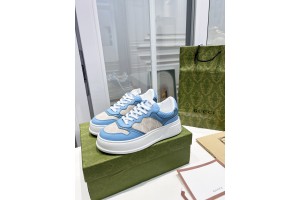 Gucci GG Sneaker In Blue - Gray  GCGG-002
