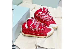 Lanvin Curb Sneaker - Red White LVCS-012