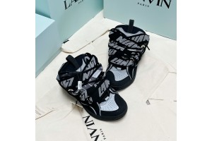 Lanvin Curb Sneaker Black Grey (Reflective) LVCS-039