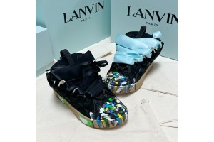 Lanvin Curb Sneaker - Black - Blue  LVCS-019