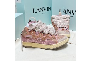 Lanvin Crystal-Embellished Panelled Sneakers LVCS-032